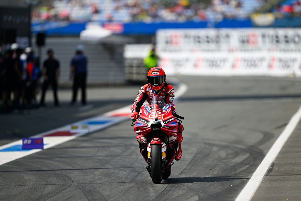 Marc Márquez a la práctica en los Países Bajos