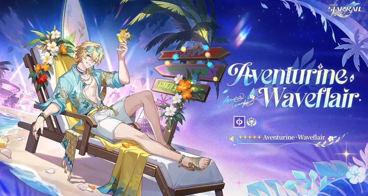 Aventurine Waveflair Honkai Star Rail