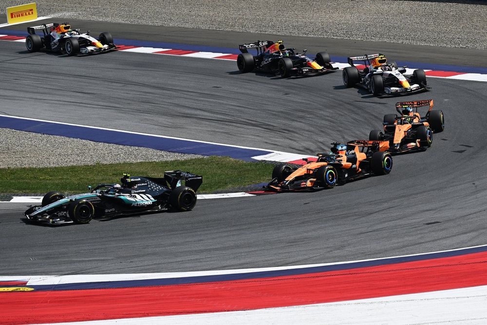 La lucha con Oscar Piastri afecta a Lando Norris