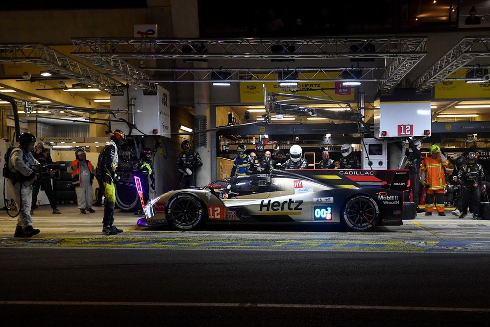 Cadillac a joué de malchance con la neutralización de la carrera.