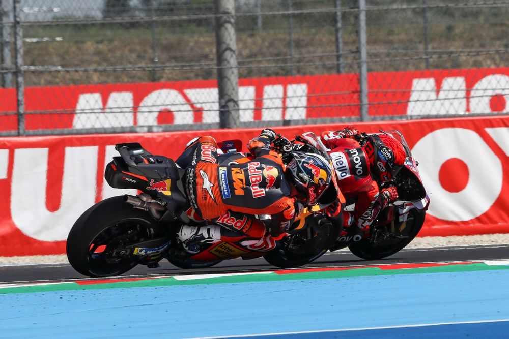 Pedro Acosta n'a pas pu contenir Marc Márquez au GP de Hongrie.
