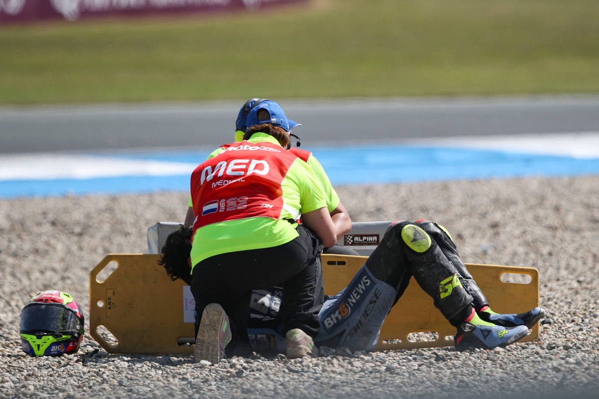 Fermín Aldeguer en la pista
