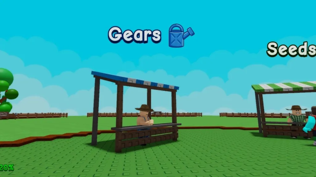 Tienda de Gear en Grow a Garden 2