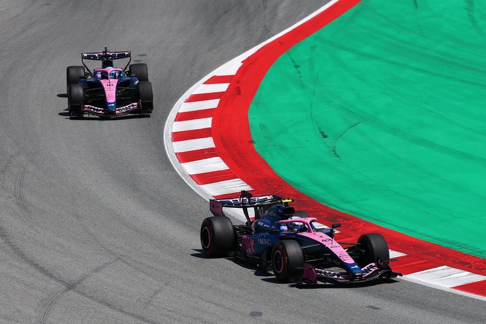 Franco Colapinto et Pierre Gasly (Alpine)