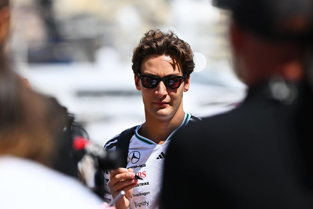 George Russell en el Gran Premio de Mónaco 2026