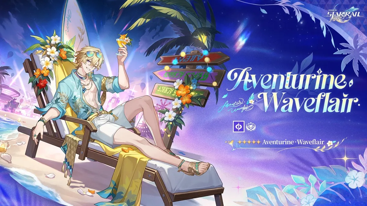 Aventurine Waveflair en Honkai Star Rail