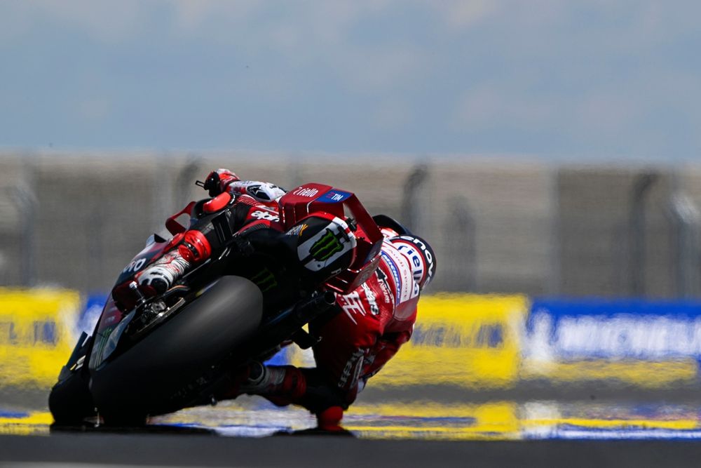 Francesco Bagnaia en su Ducati