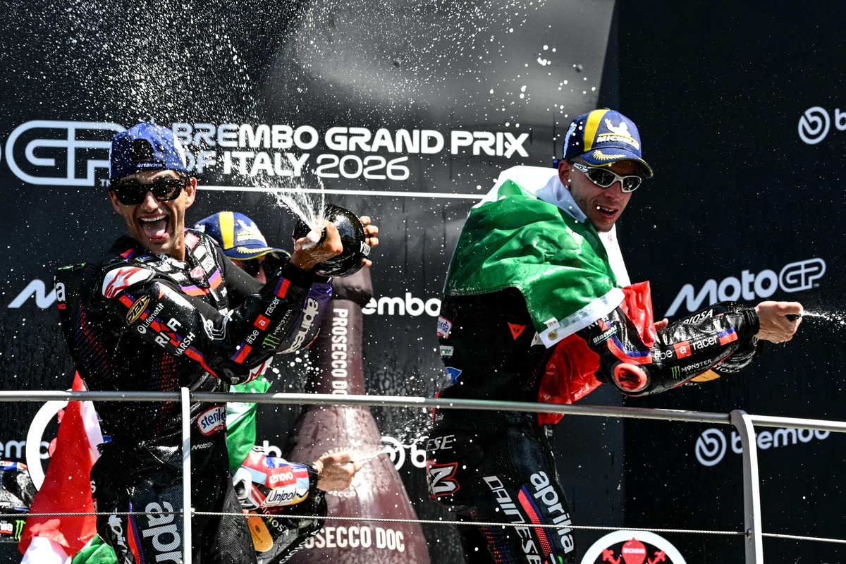Marco Bezzecchi y Jorge Martín ofrecieron cuatro victorias en nueve grandes premios principales para Aprilia este año