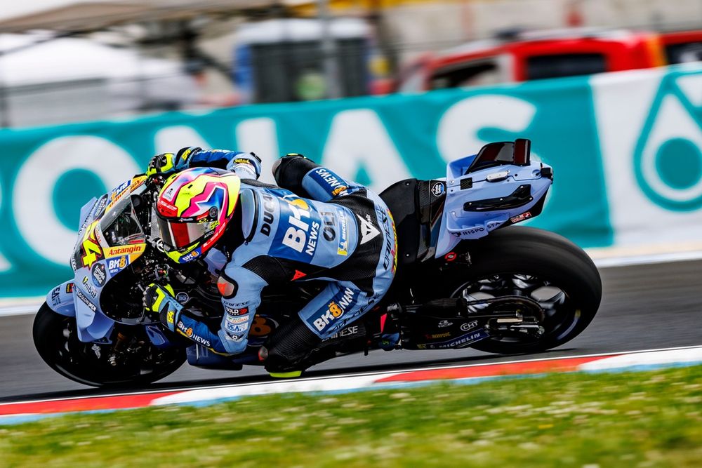 Fermín Aldeguer muy competitivo en el Balaton Park