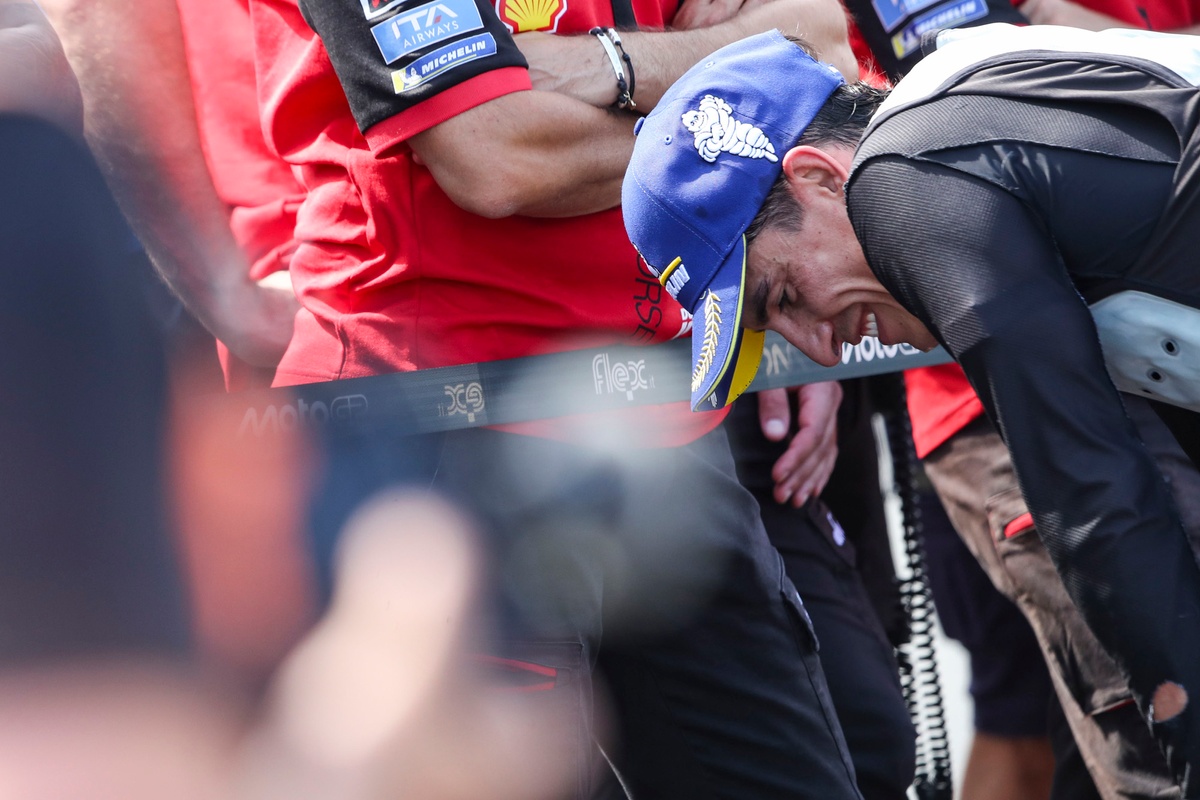 Marc Márquez afronta el calor extremo en Brno