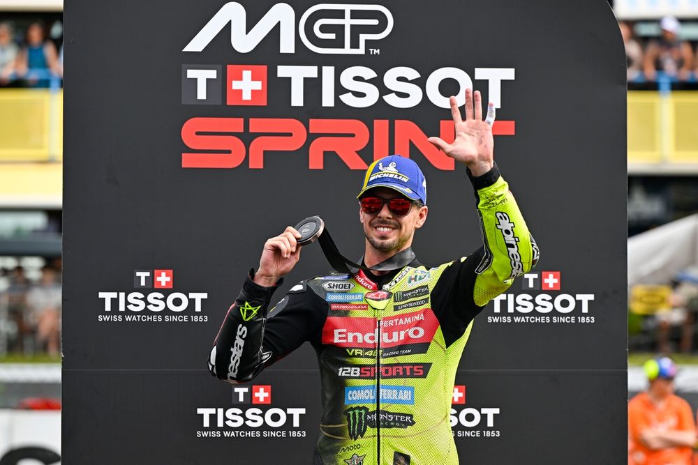 Fabio Di Giannantonio a empoché une médaille lors du sprint à Assen.