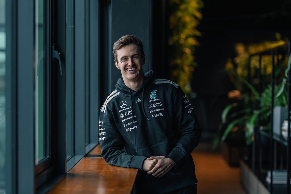 Théo Pourchaire es piloto de reserva para Mercedes esta temporada.