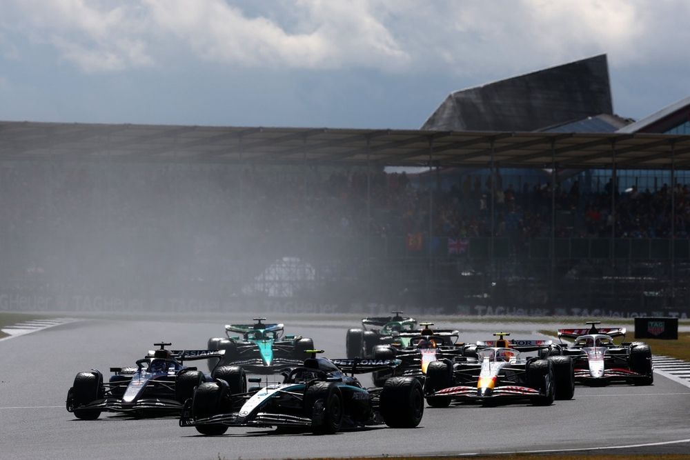 L'édition 2025 du GP de Grande-Bretagne avait été marquée par de la pluie.