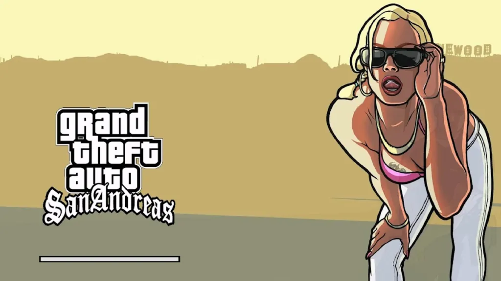 Pantalla de carga de GTA San Andreas