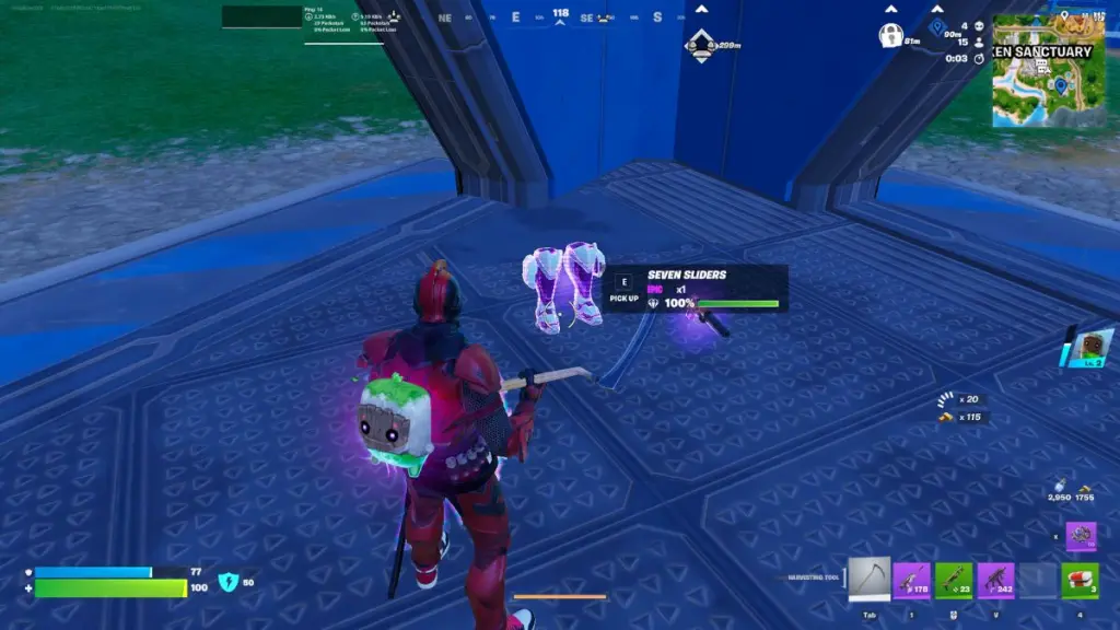 Fortnite Seven Sliders Where to Find