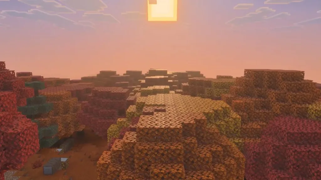 Bosques Dappled en Minecraft
