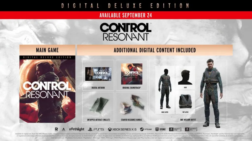 Control Resonant Digital Deluxe Edition