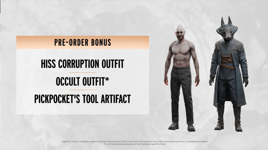 Control Resonant Pre-Order Bonuses