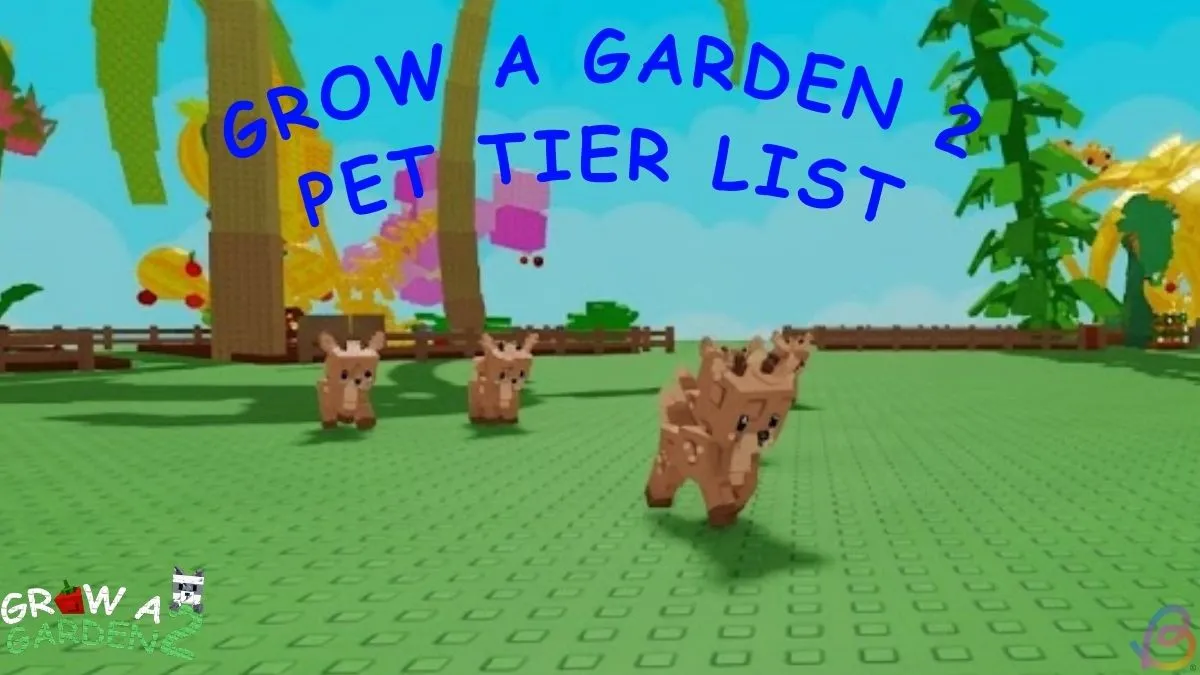 Ranking de mascotas en Grow a Garden 2
