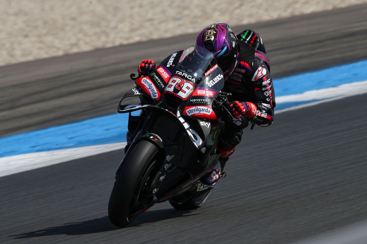 Jorge Martín en la pista