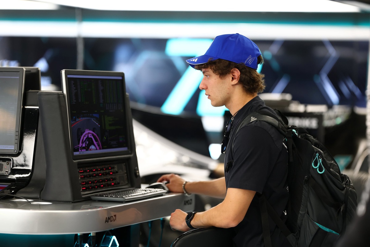 Kimi Antonelli doit se replonger dans l'analyse des données ce week-end.