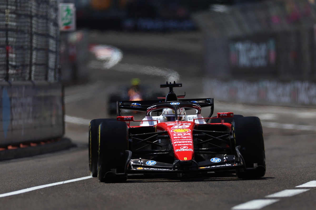 Charles Leclerc en el GP de Mónaco