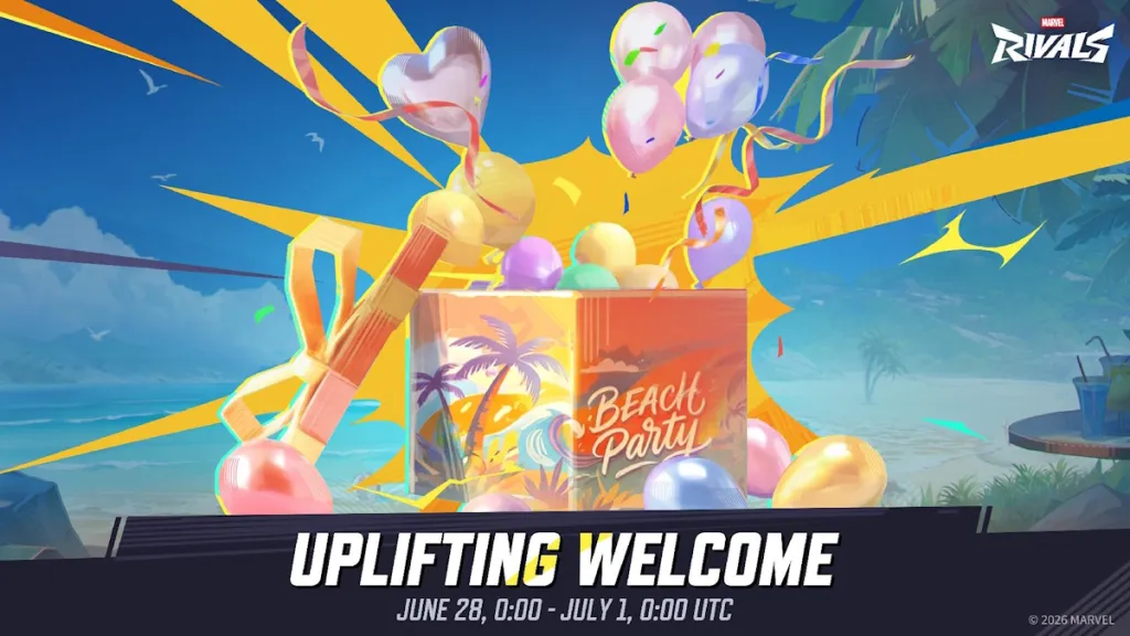 Evento Uplifting Welcome en Marvel Rivals