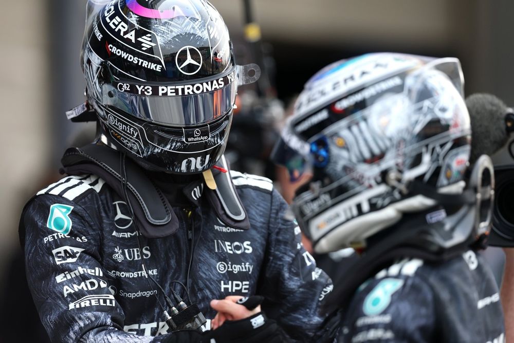 Mercedes explica n'avoir aucun avantage à favoriser George Russell ou Kimi Antonelli au championnat.