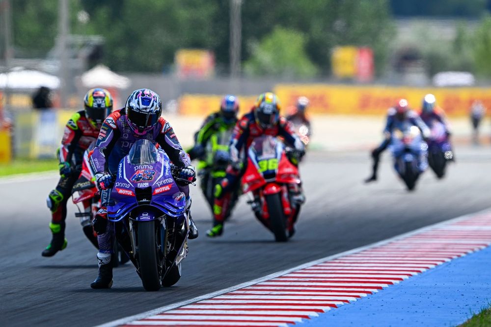 Jack Miller intenta contener a sus rivales en Balaton Park