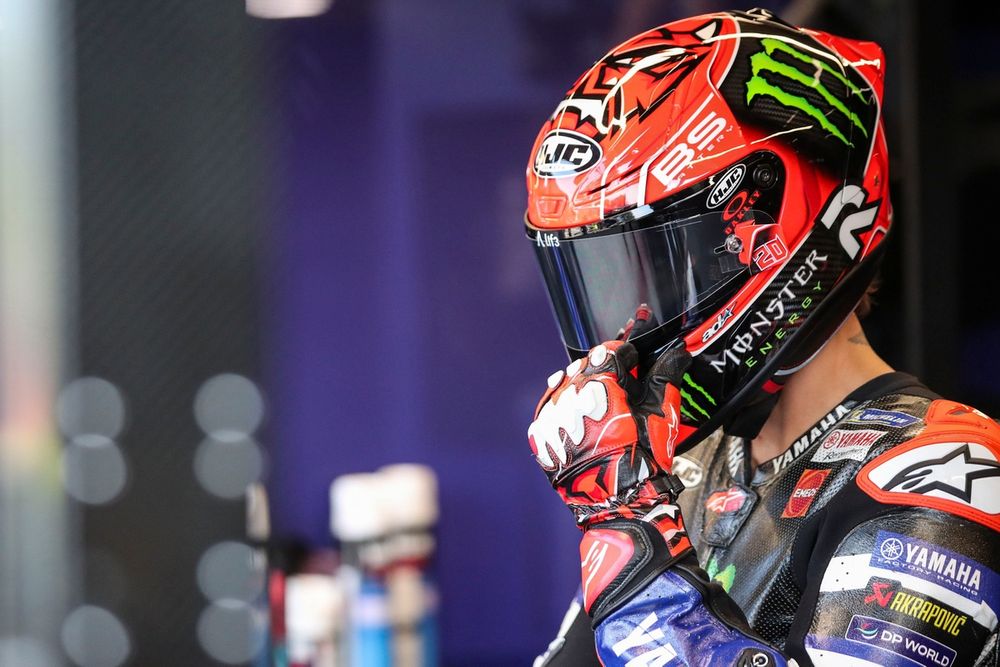 Le GP de République tchèque de Fabio Quartararo a été très court.