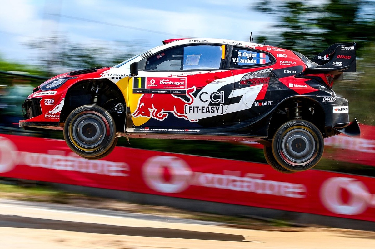 Sébastien Ogier en el Rally de la Acrópolis