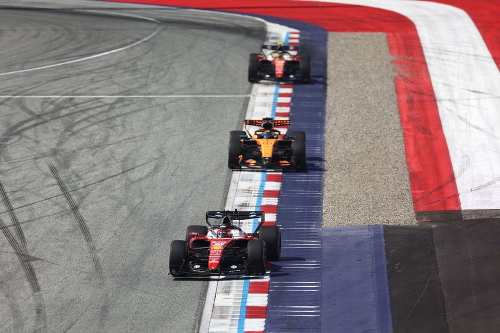 Oscar Piastri supera a los pilotos Ferrari en el Red Bull Ring