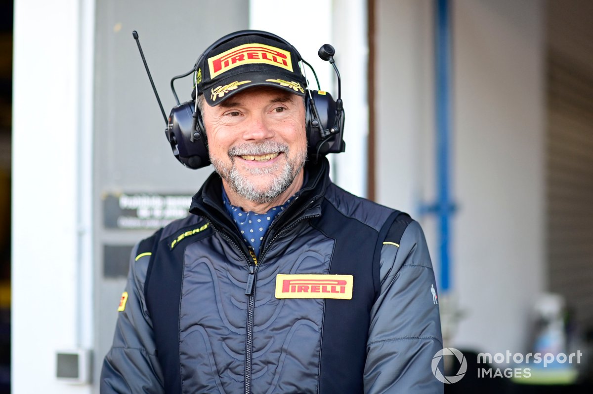 Giorgio Barbier, director de competición de Pirelli