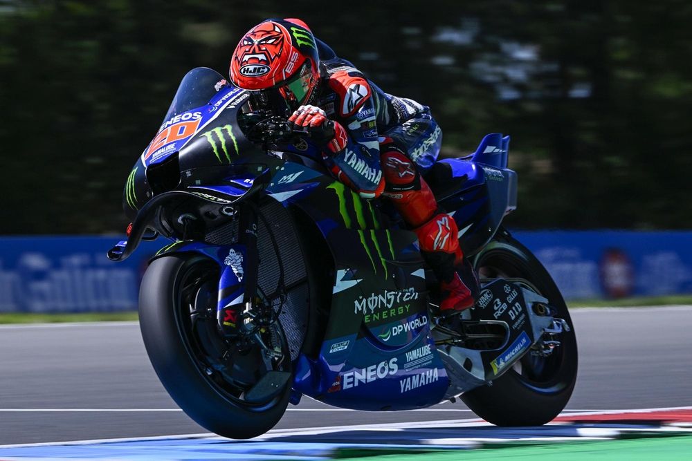 Fabio Quartararo, Yamaha en el circuito de Assen