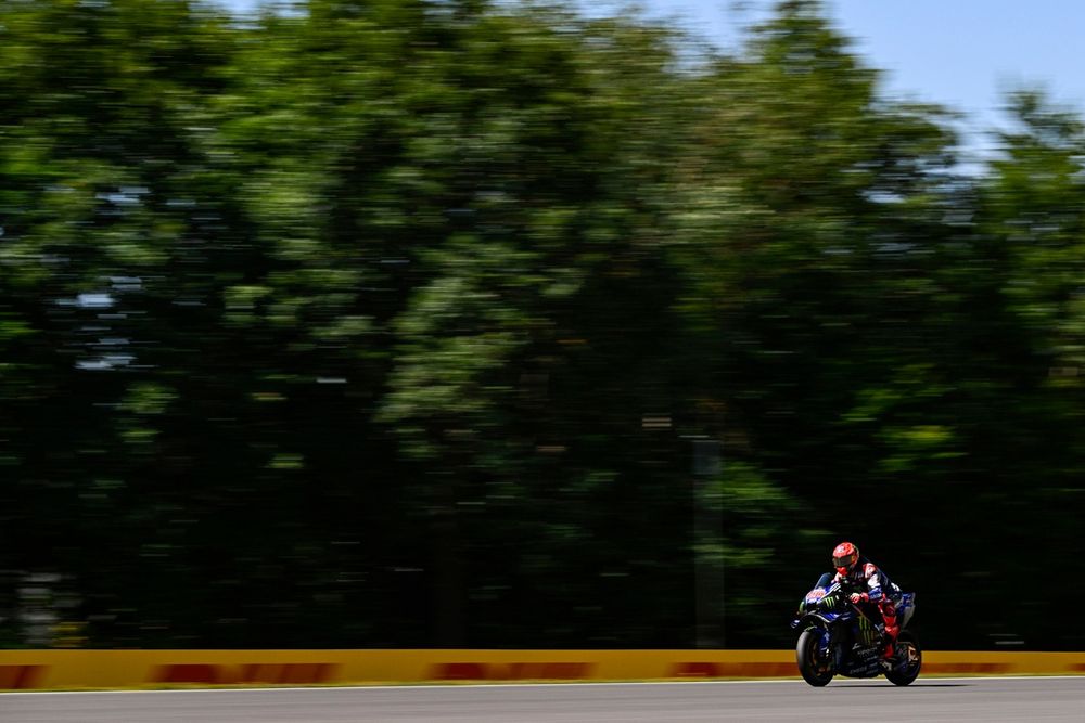 Fabio Quartararo se sent mieux sur la Yamaha à Brno.