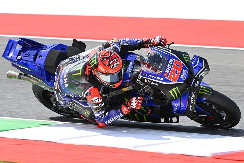 Fabio Quartararo no logra sumar puntos en el GP de Italia