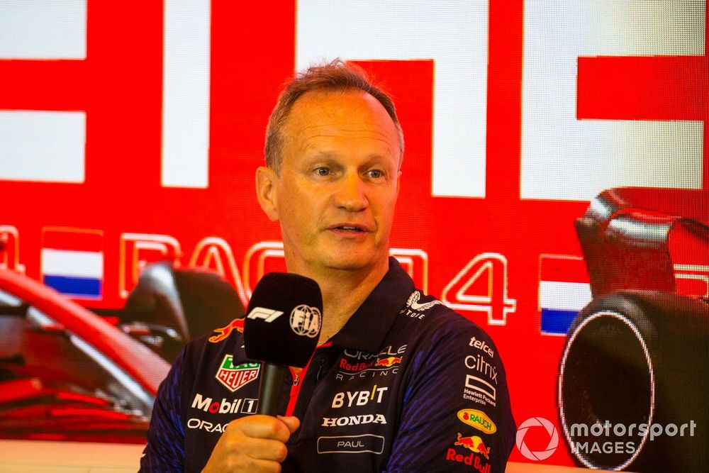 Paul Monaghan, ingeniero en jefe de Red Bull