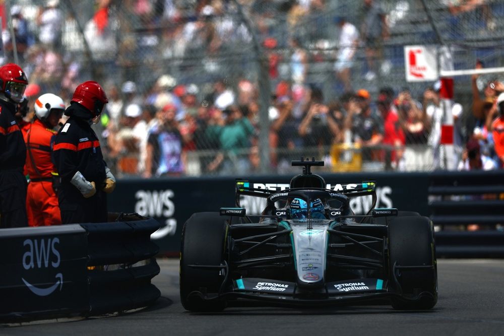 George Russell reconoce la ventaja de Ferrari en circuitos como Mónaco