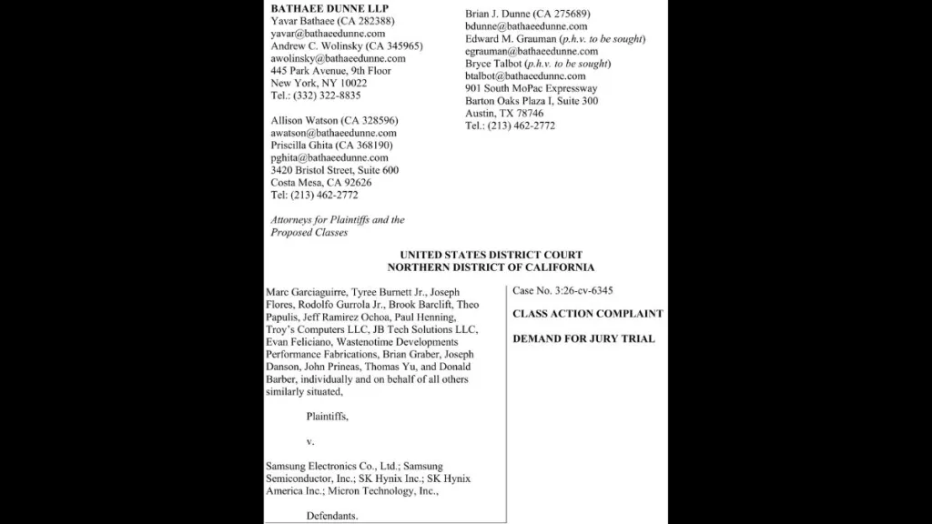 RAM Lawsuit California