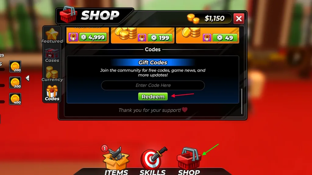 redeem Murder Duels codes
