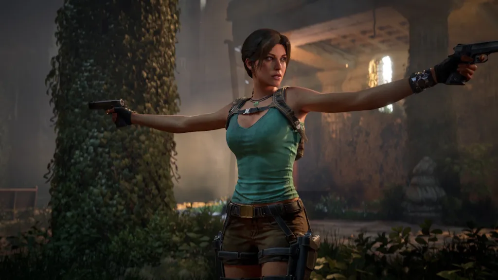 Lara Croft en Tomb Raider Legacy of Atlantis