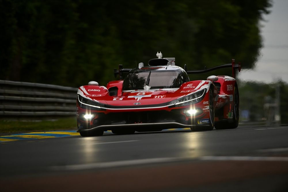 Il n'y a aucune Toyota dans le top 10 sur la grille de départ