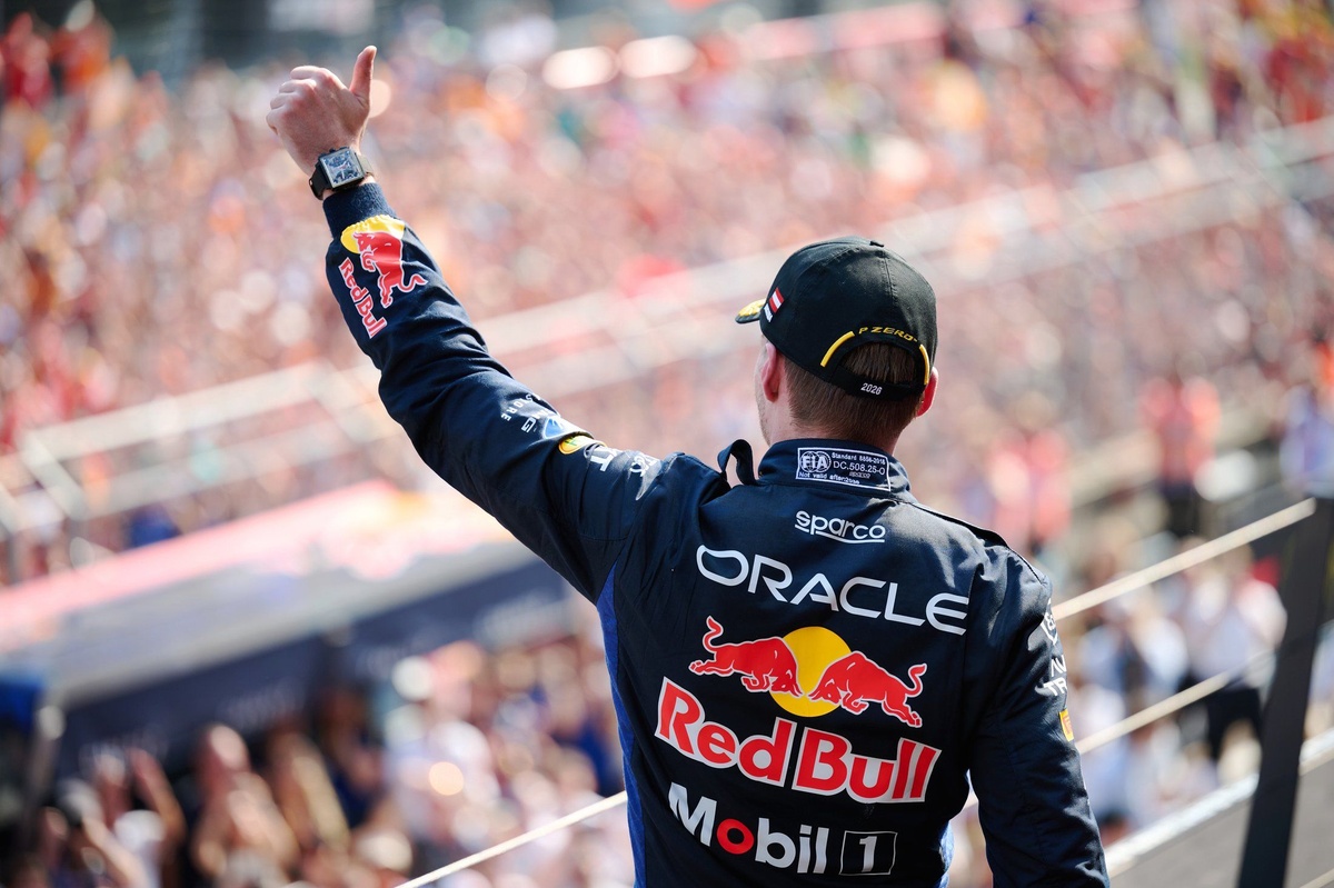 Max Verstappen en la Red Bull Racing
