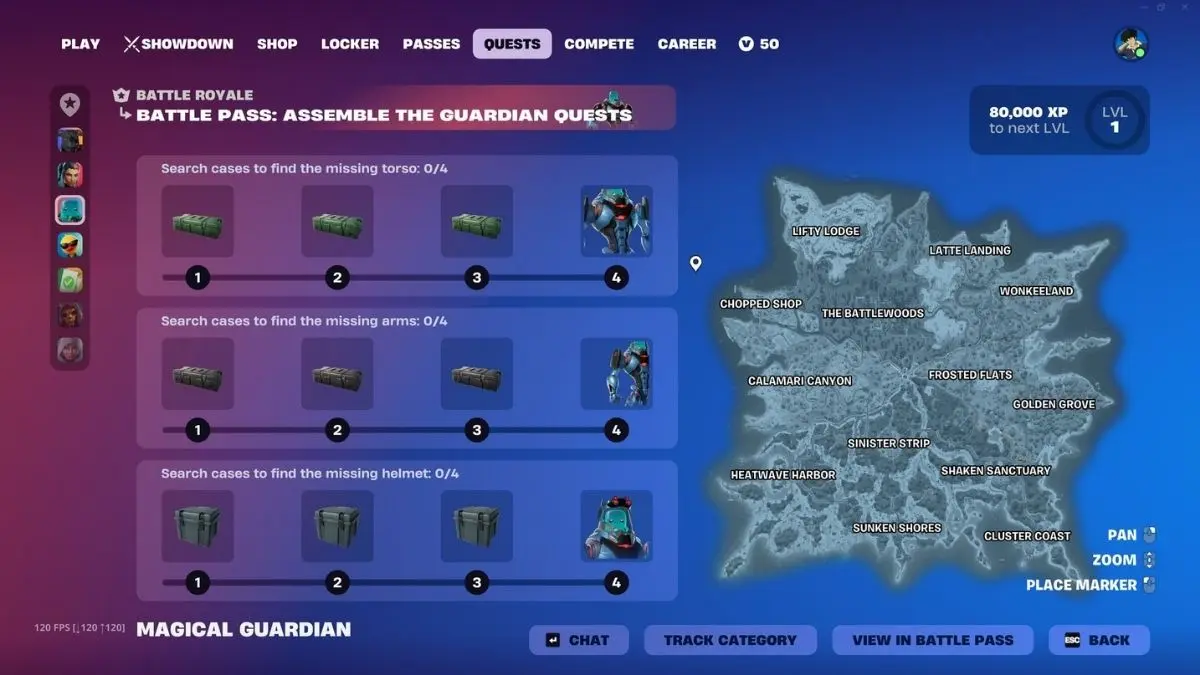 Fortnite Stealth Cases Quest