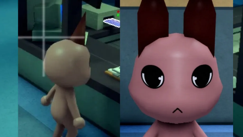 Mismatched Eyes ears security cam