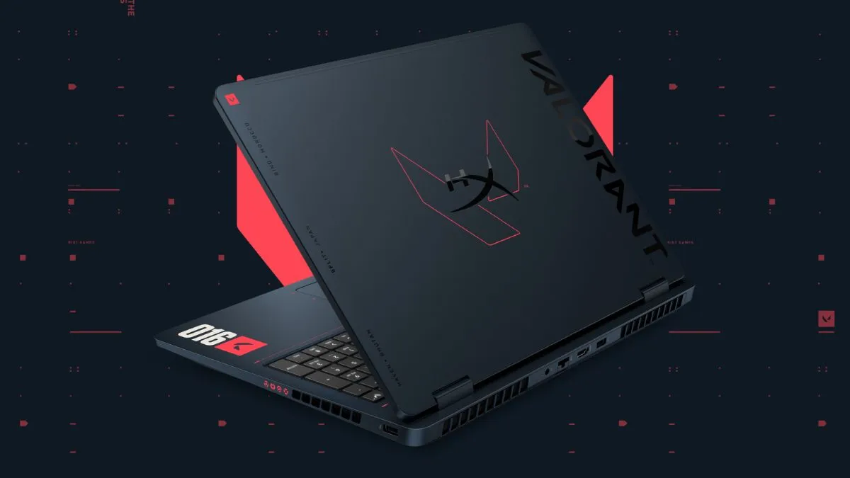 HyperX Omen Valorant Laptop Back