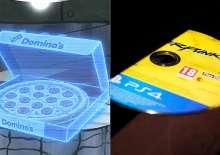 Digital Pizza and PlayStation Cyberpunk Disc