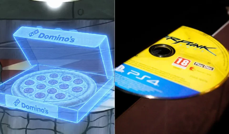 Digital Pizza and PlayStation Cyberpunk Disc