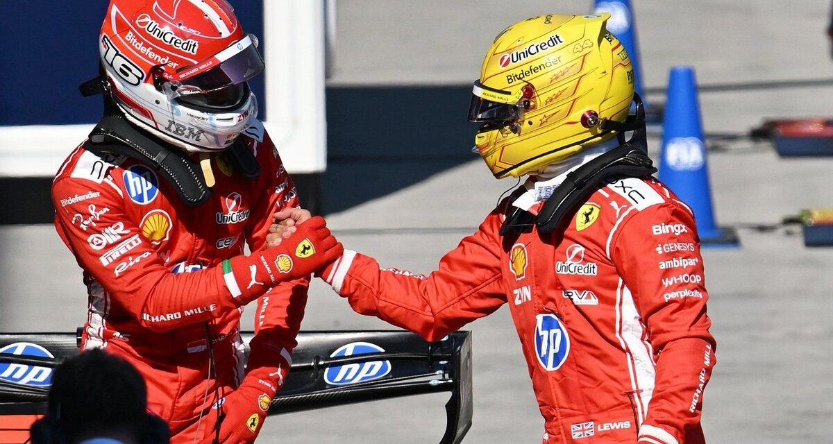 Leclerc assure ne pas s'inquiéter de la forme de Hamilton : "Les performances, ça fluctue"
