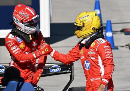 Leclerc assure ne pas s'inquiéter de la forme de Hamilton : "Les performances, ça fluctue"